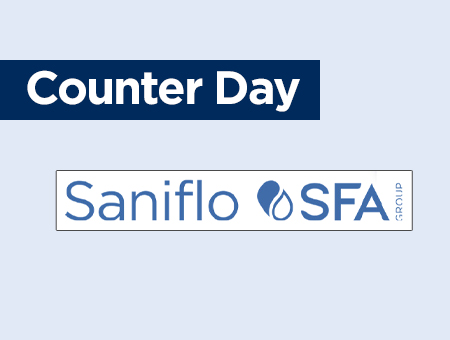 Saniflo Counter Day