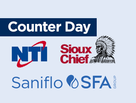 Sioux Chief, NTI, and Saniflo Counter Day