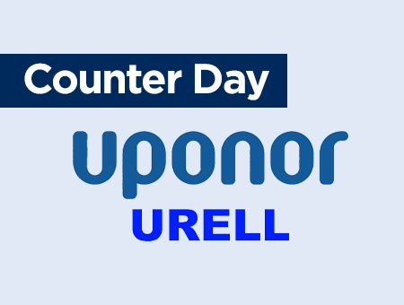 Uponor Urell Counter Day